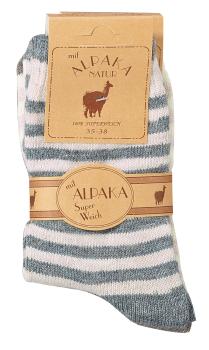 6 Paar TippTexx 24 superweiche Alpaka-Socken für Kinder